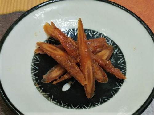 こんな「山ごぼうの味噌漬け」食べた事ないです!