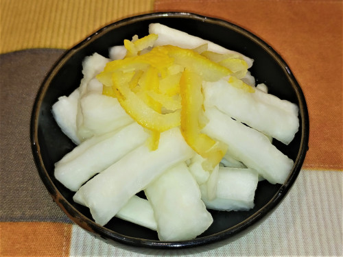 復活です!「柚子大根」
