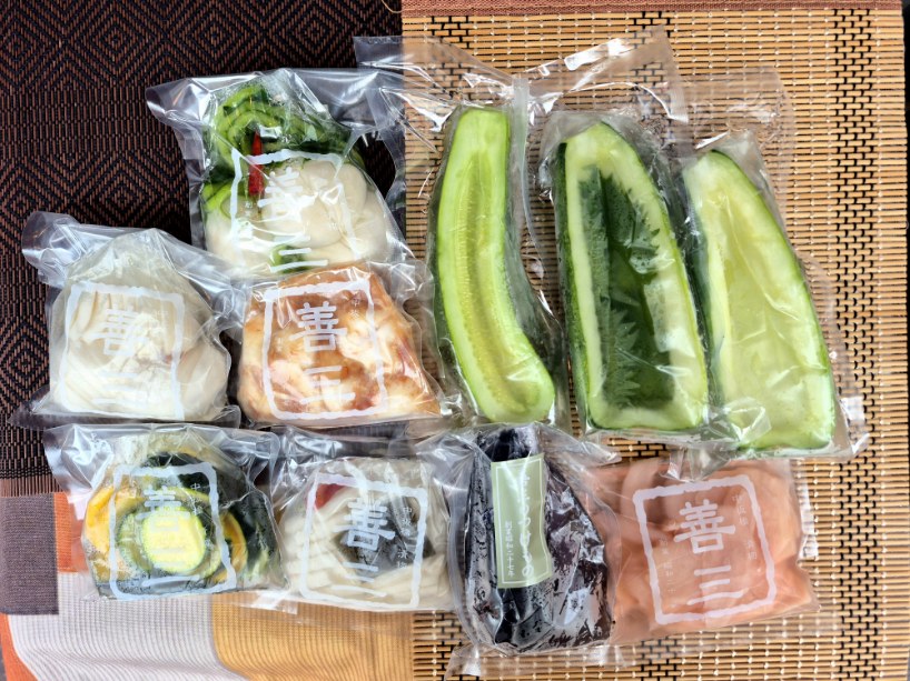 新しい漬物・・・たくさん!