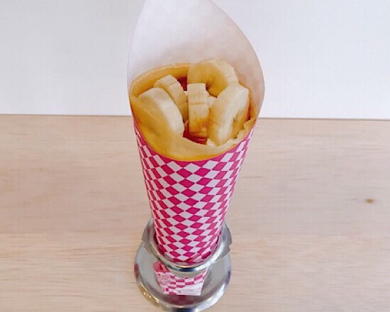 キャラメルバナナ生クリーム