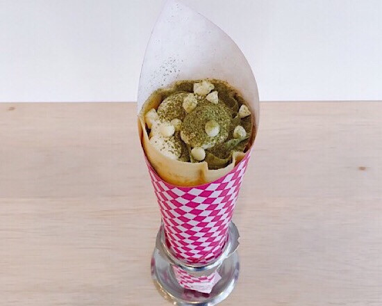 抹茶ホワイトチョコ生クリーム