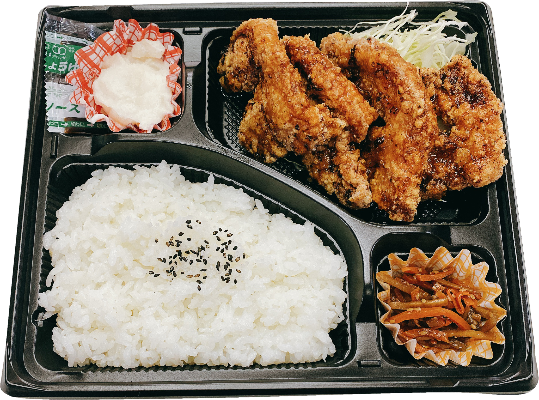 豚ばら竜田弁当 ¥620