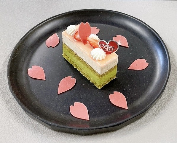 桜と抹茶