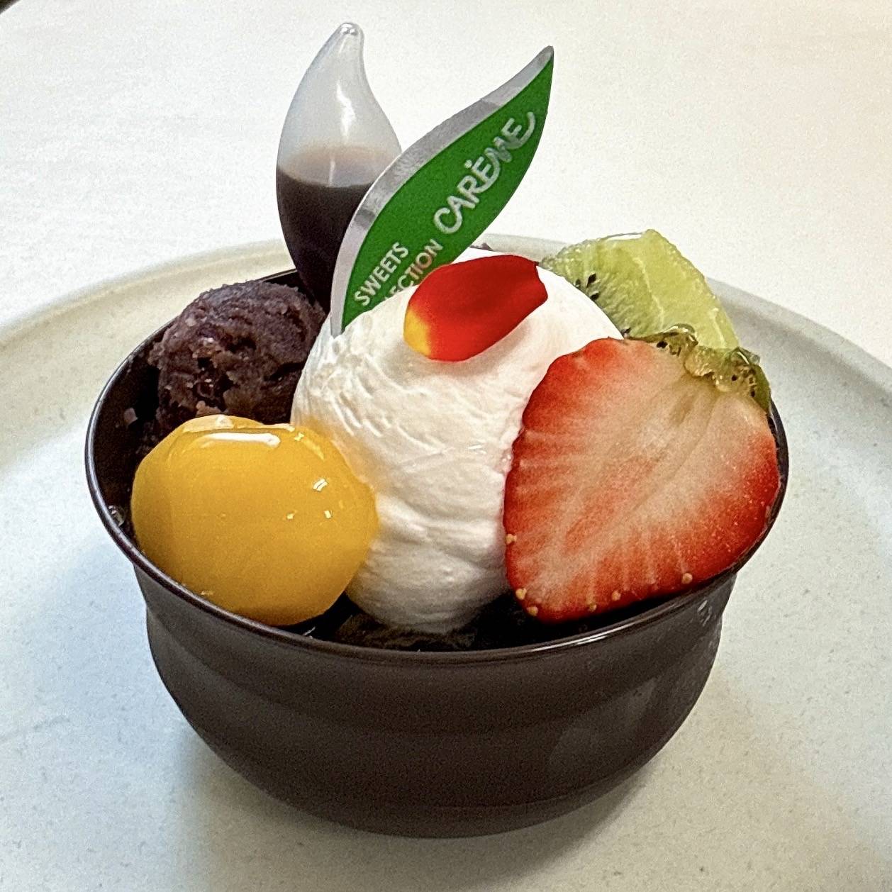 ケーキ屋さんのあんみつ