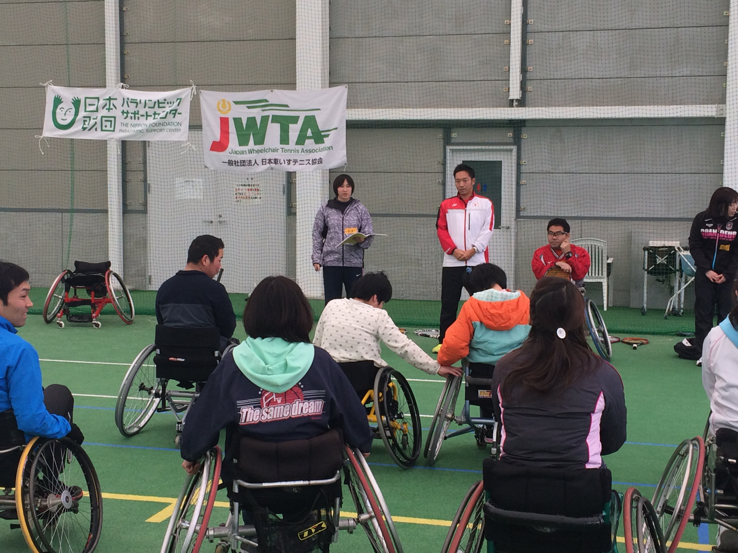 JWTA 車いすテニス講習会(長野)