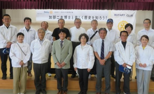 未来の夢計画 「新里の史跡をたずねて」講演会