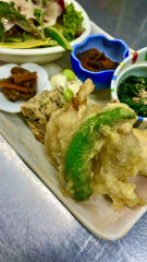 与一和ンプレート膳　国産鶏のとり天