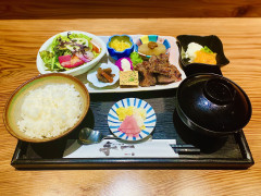 与一和ンプレート膳　那須山豚の味噌漬け