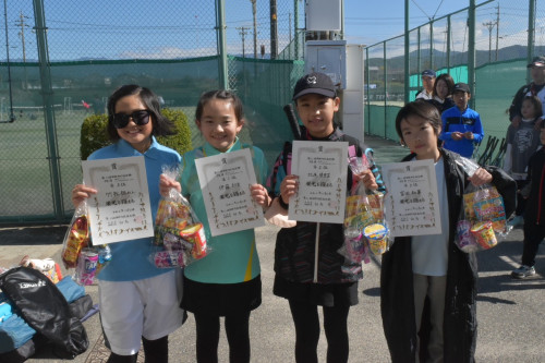 小学4年生以下女子シングルス