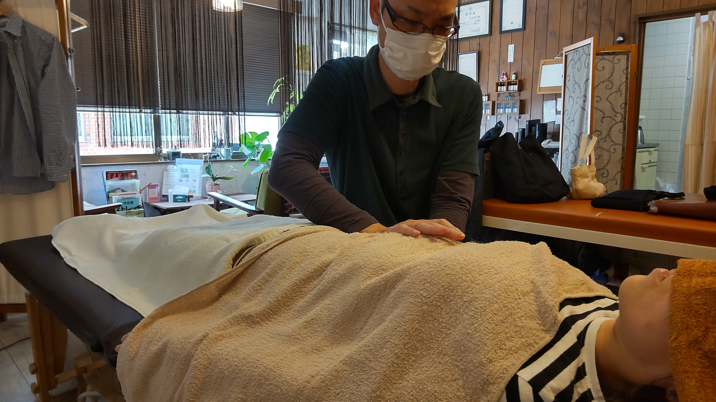 マッサージですぐに元通りの痛みを解消