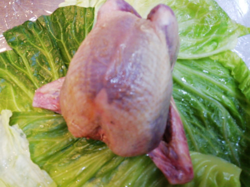 鳩の塩釜焼き … もう少し詳しく との事で …
