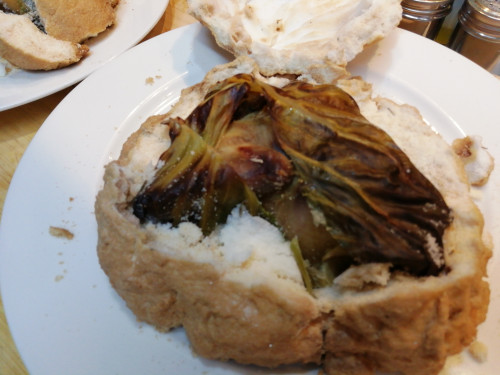 鳩の塩釜焼き … もう少し詳しく との事で … 其の五