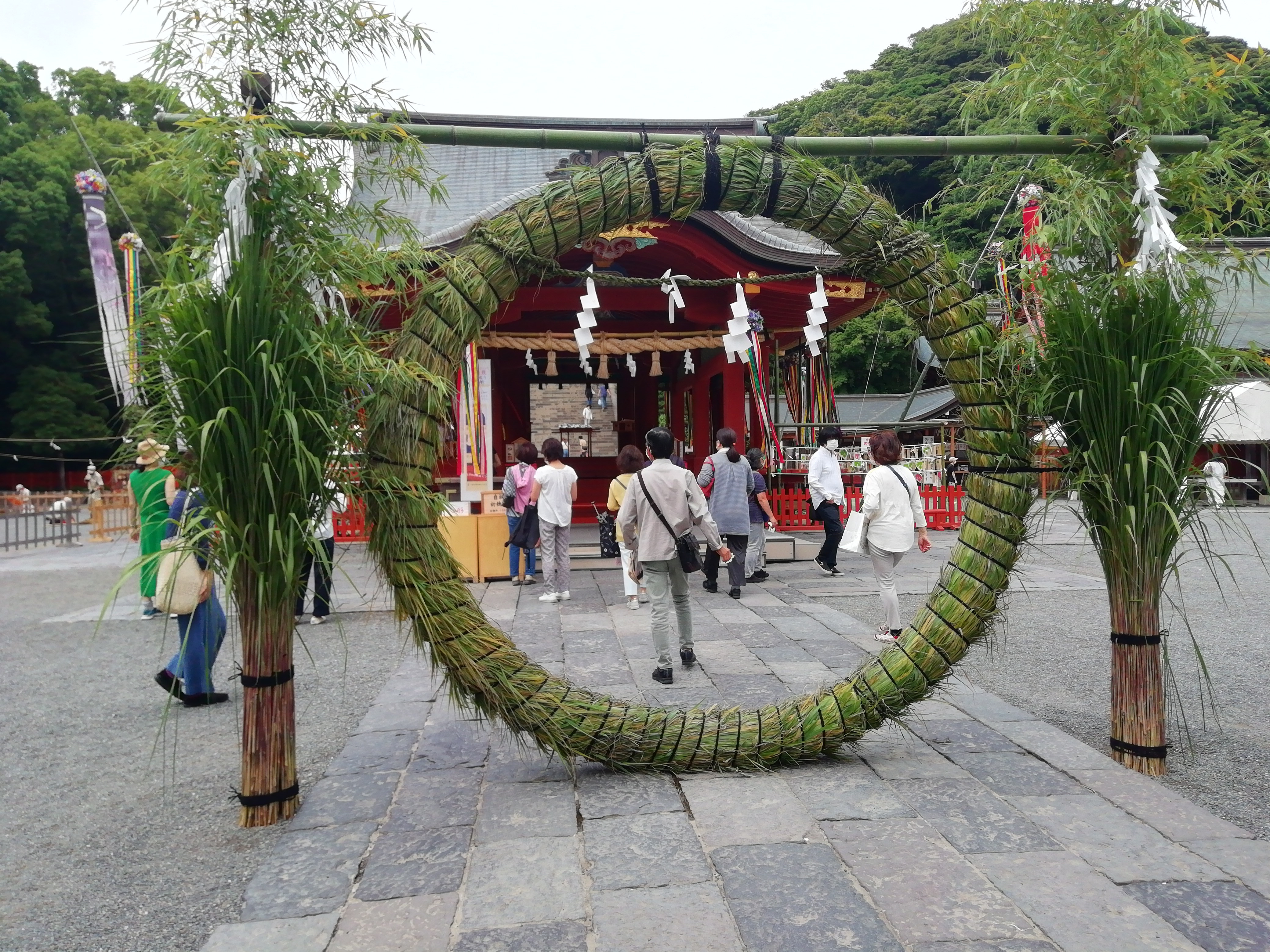 久方振りの鎌倉　…