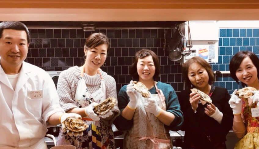 Tomoko's kitchen 牡蠣の会　2.jpg