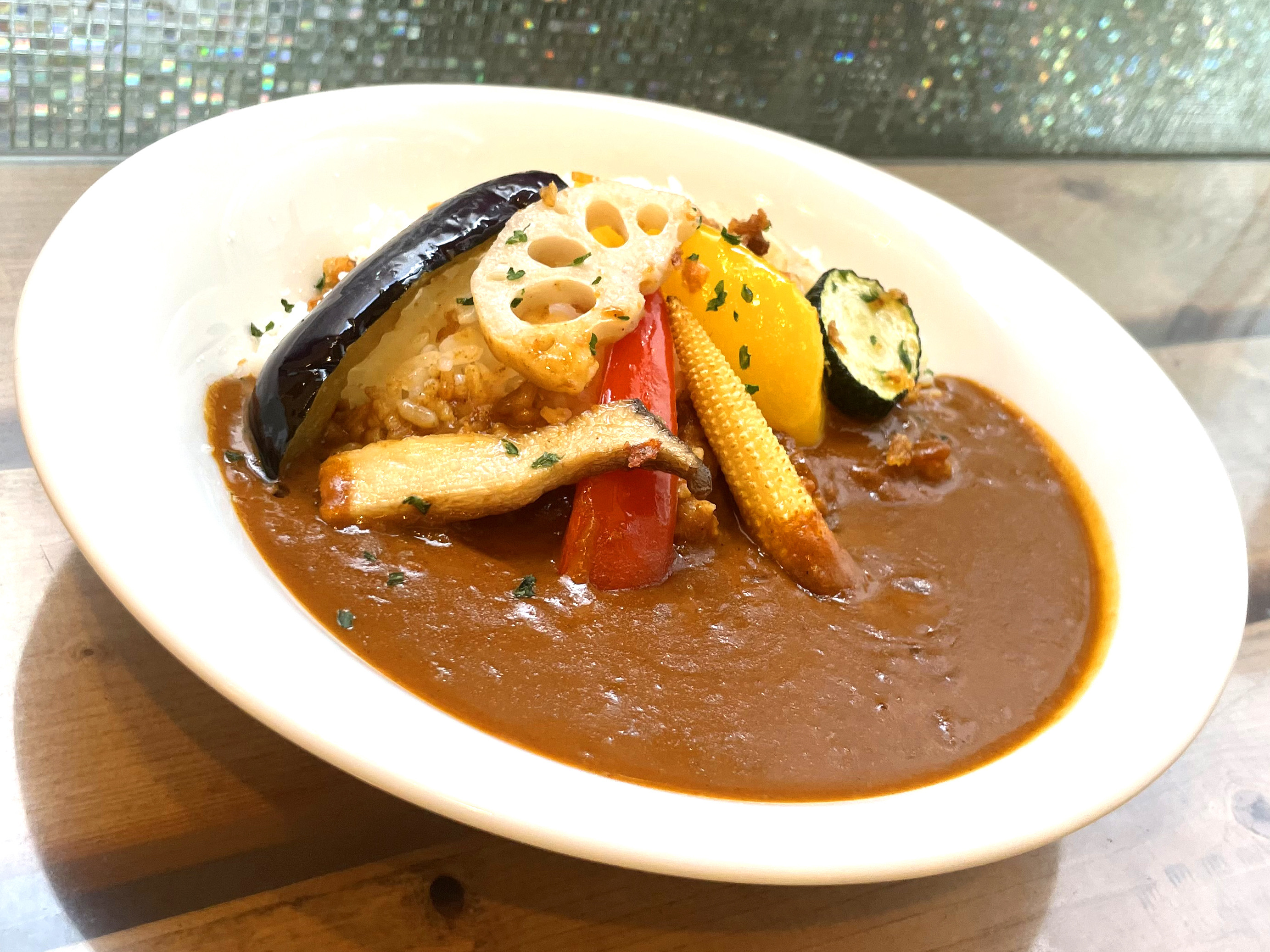 彩り野菜のヴィーガンカレー