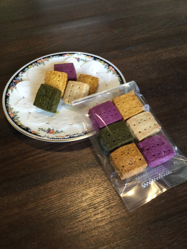 野菜のショートブレッドができました!