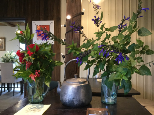 お花をいただきました。