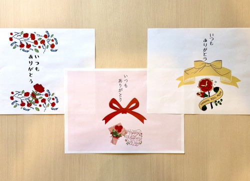 🌷5月12日母の日🌷可愛いのし紙、ご用意しております