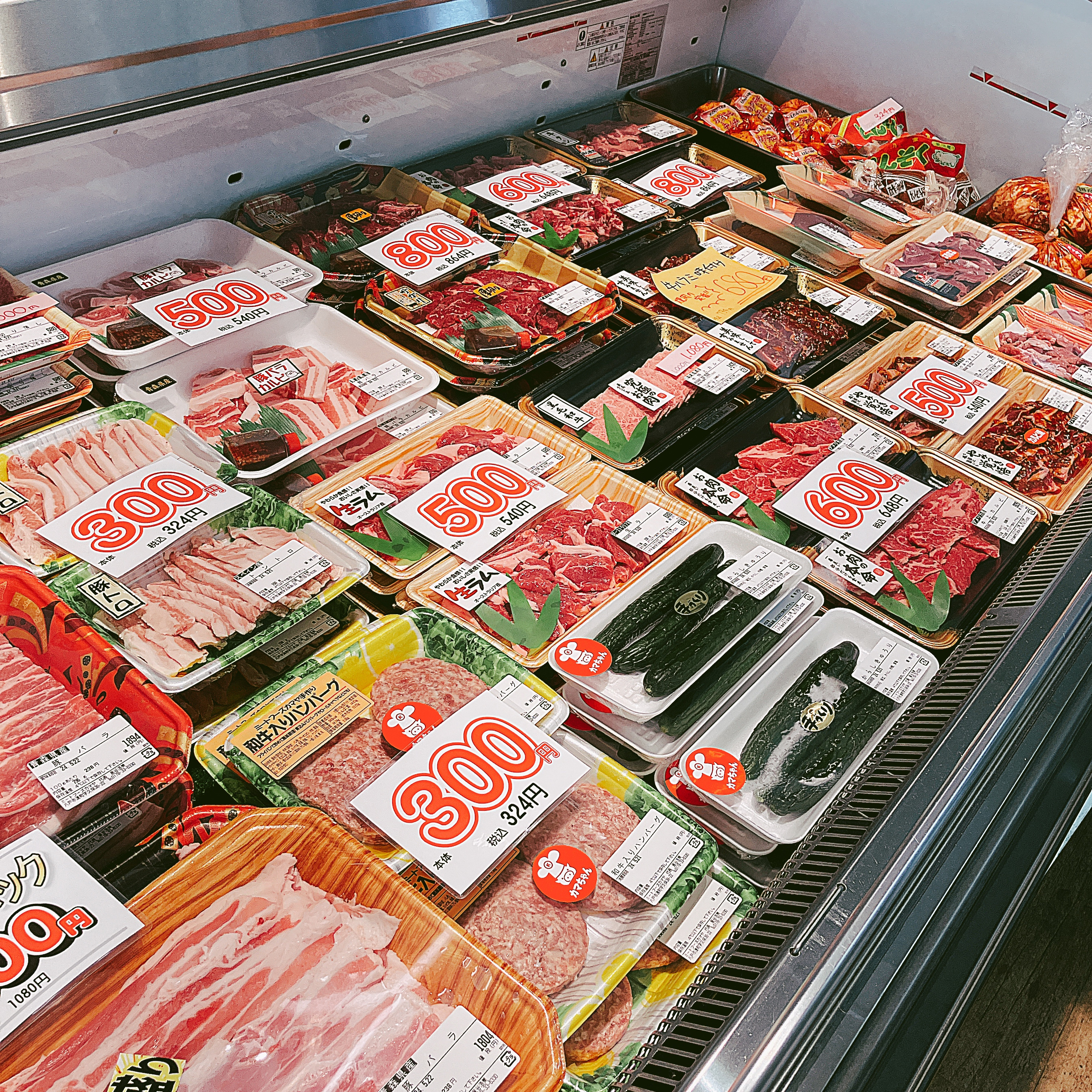 本日は焼肉、BBQ用各種お買い得です。