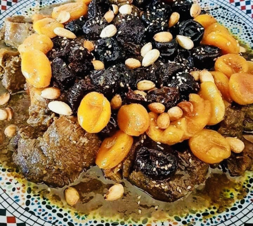 Traditional Moroccan home cooking