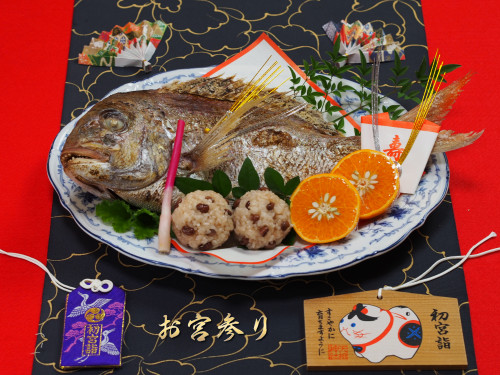 下石神井へお宮参りの仕出し宅配