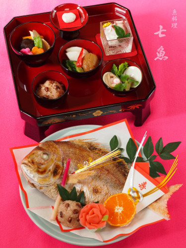 貫井へお食い初めの仕出し宅配