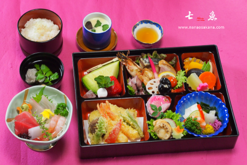 板橋区へ1歳祝いの仕出し料理を配達
