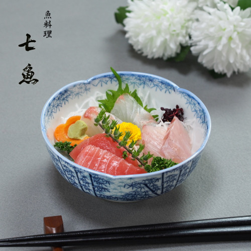 七魚の店舗で法事の食事会