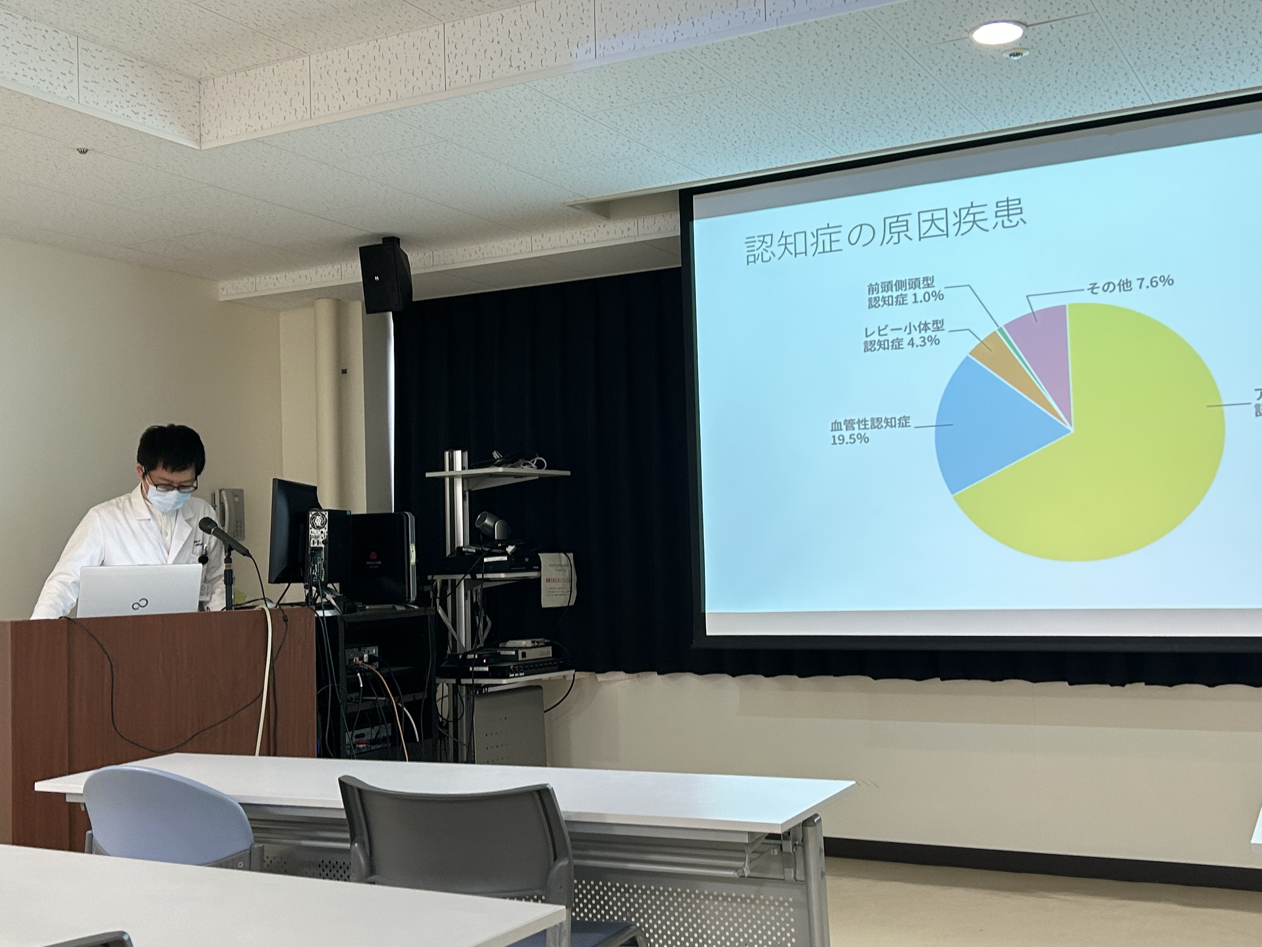 金谷優広(社会人大学院生/脳神経内科)が第497回中枢神経懇話会で発表しました.
