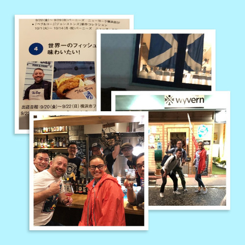 本日 本場の『Fish & Chips』を食べられます!!