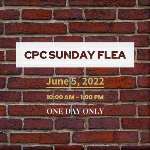 ～ CPC Sunday Flea 開催のお知らせ ～