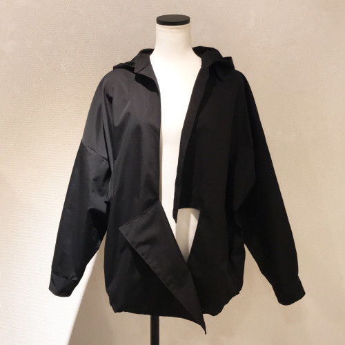 "haori" hooded shirt parka