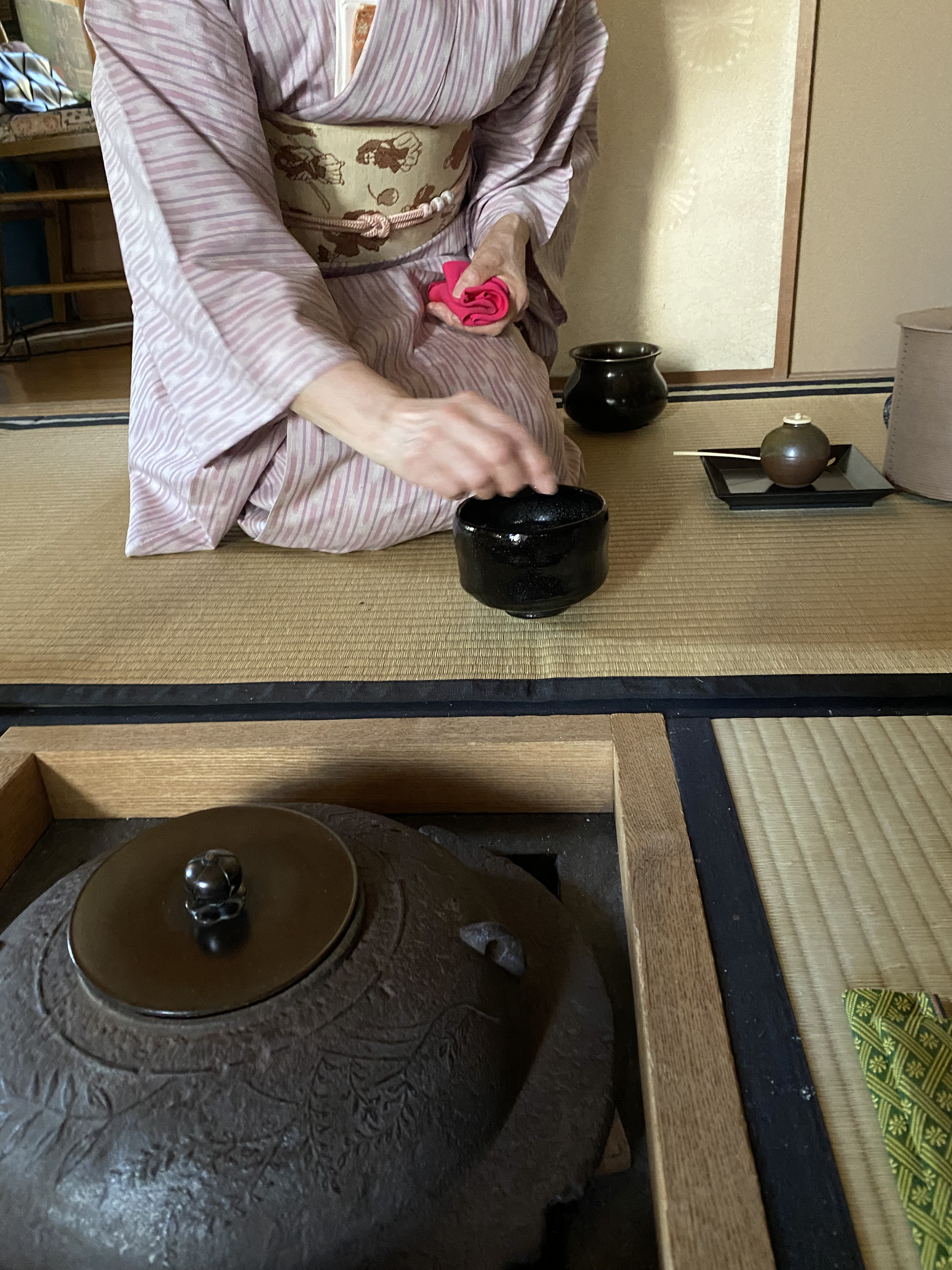 盆点のお稽古を・・・
