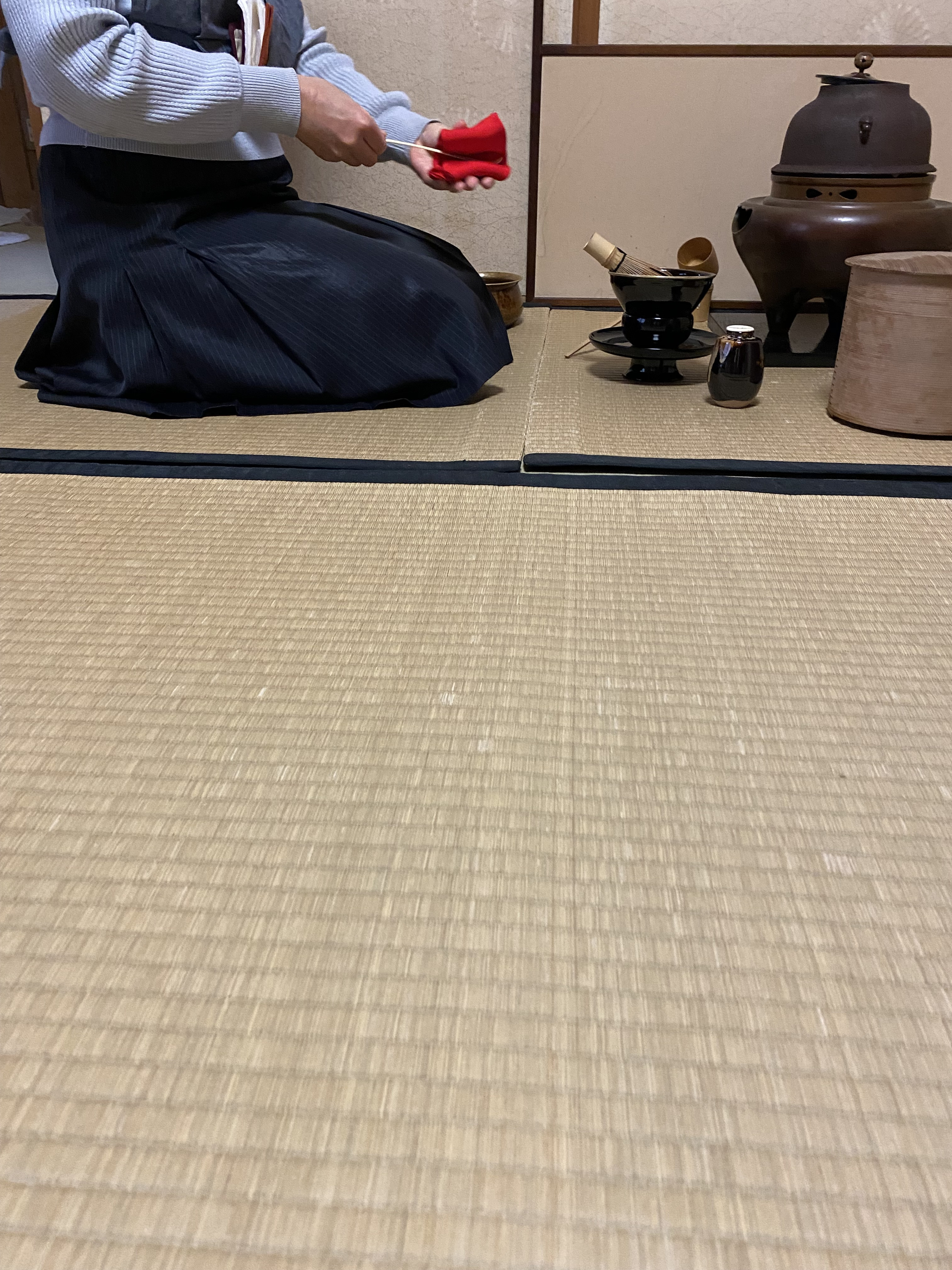 台天目のお稽古を・・・