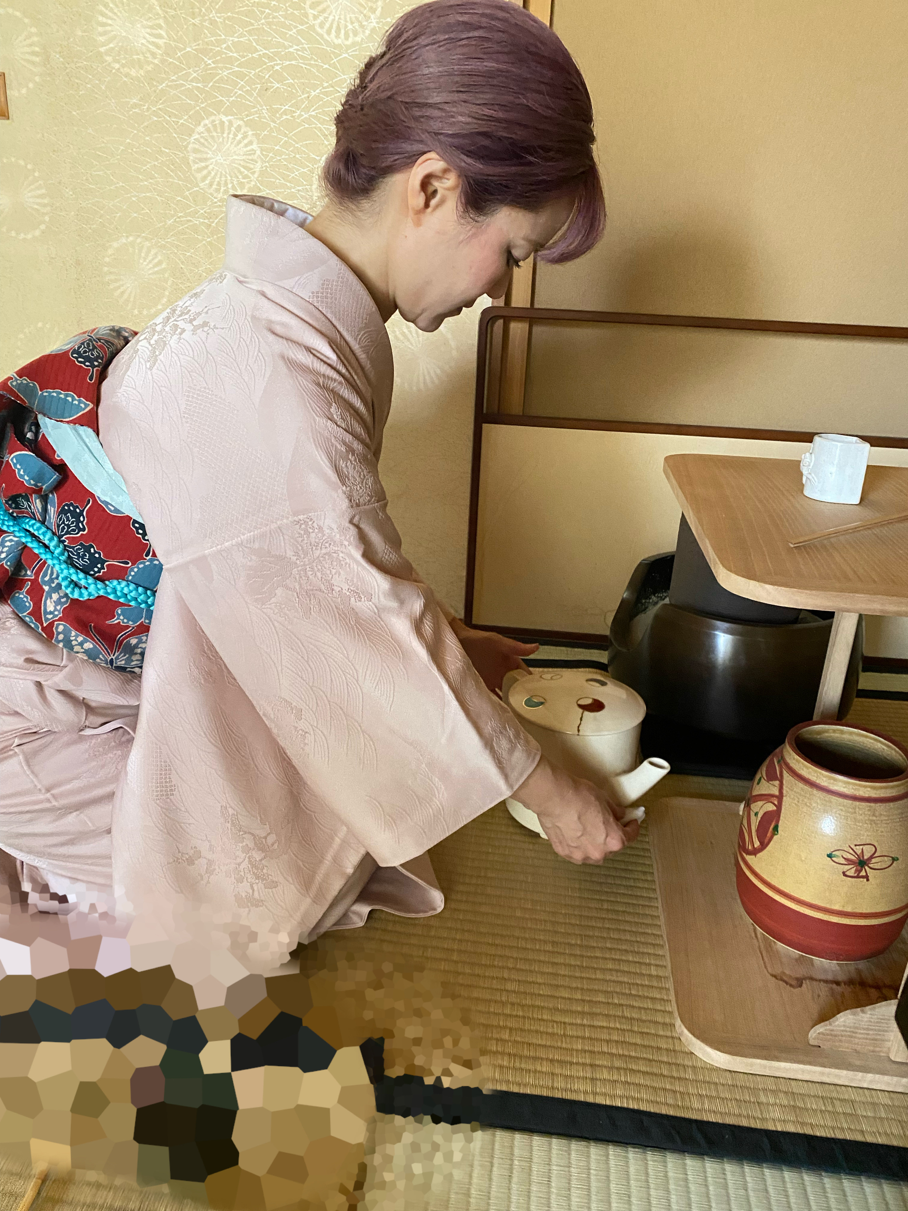 四方棚を使って・・・