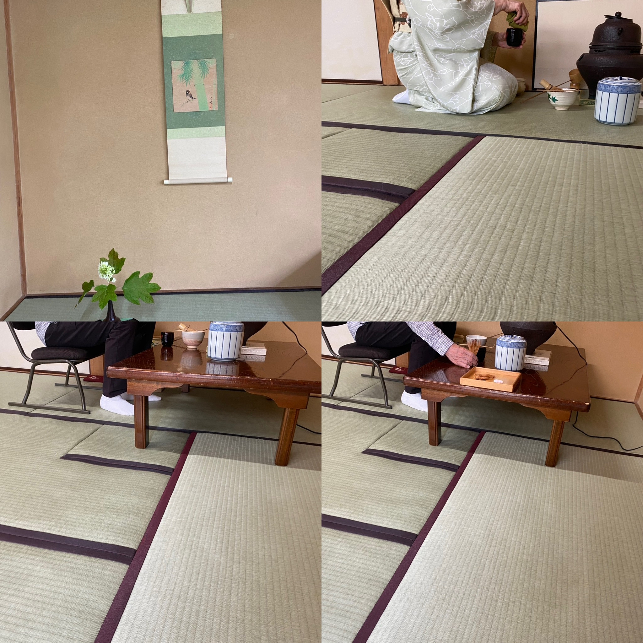 茶道講座では…