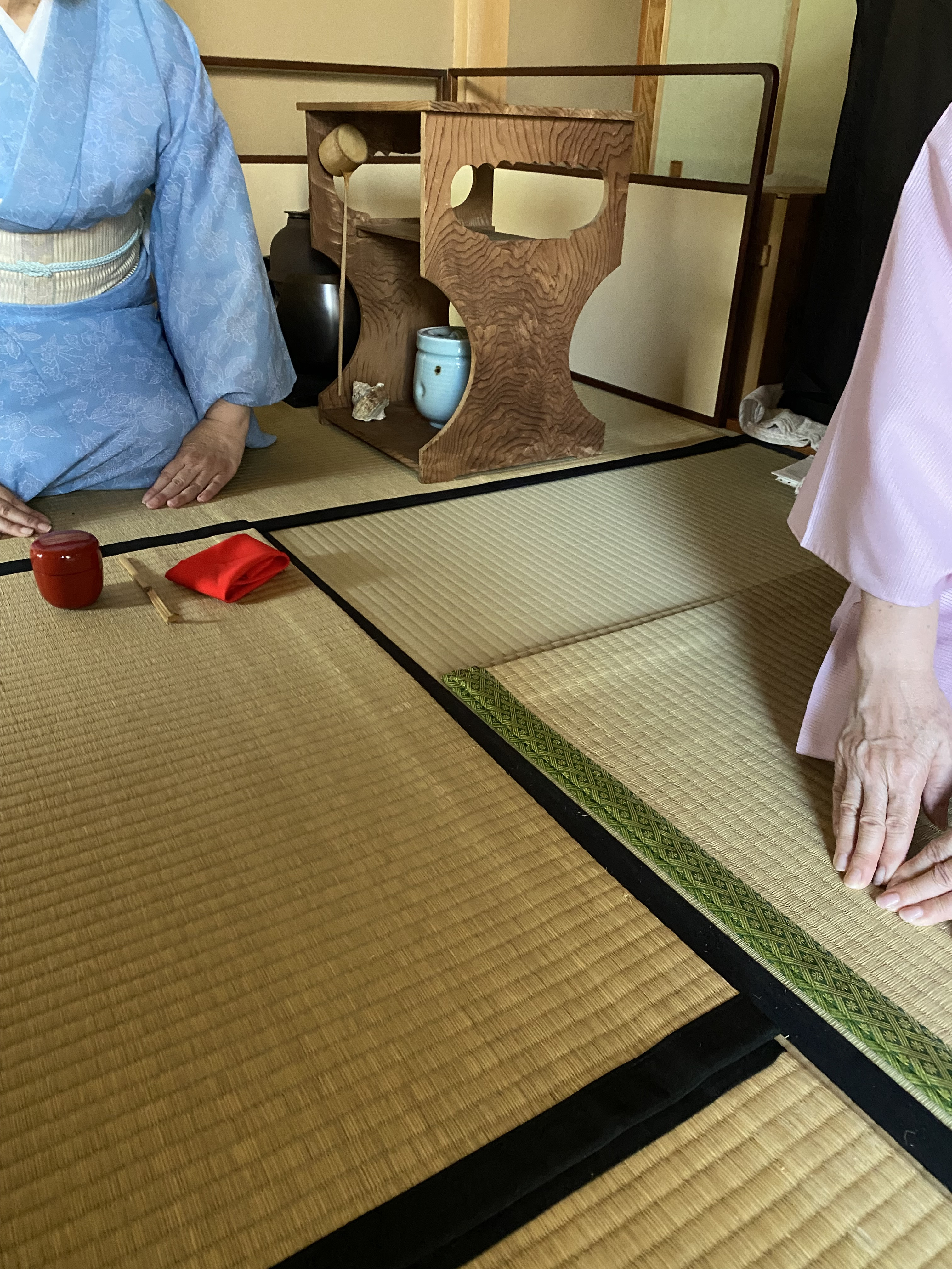 貴人点薄茶点前を・・・