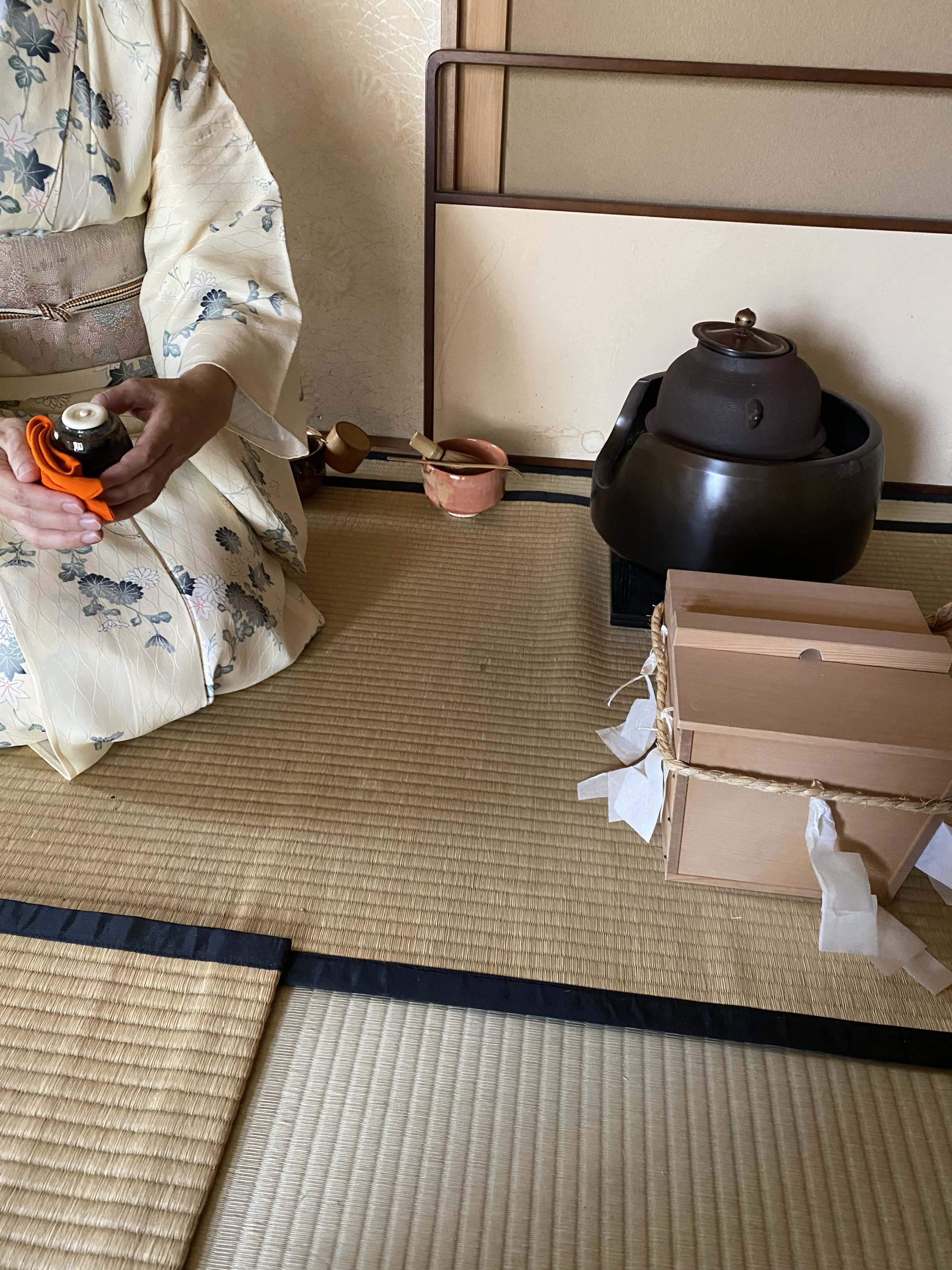 名水点のお点前を・・・
