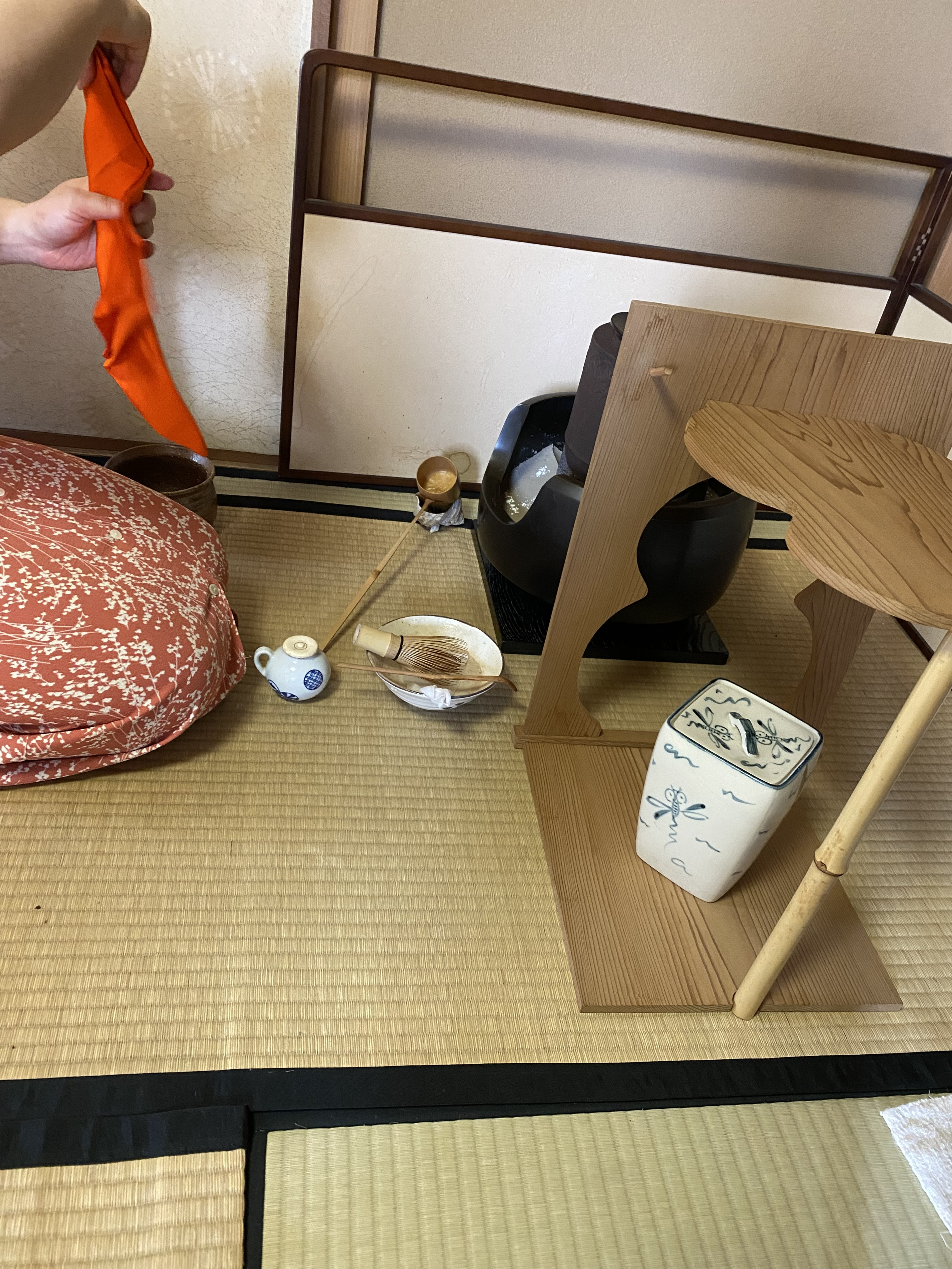 洗い茶巾のお点前を・・・
