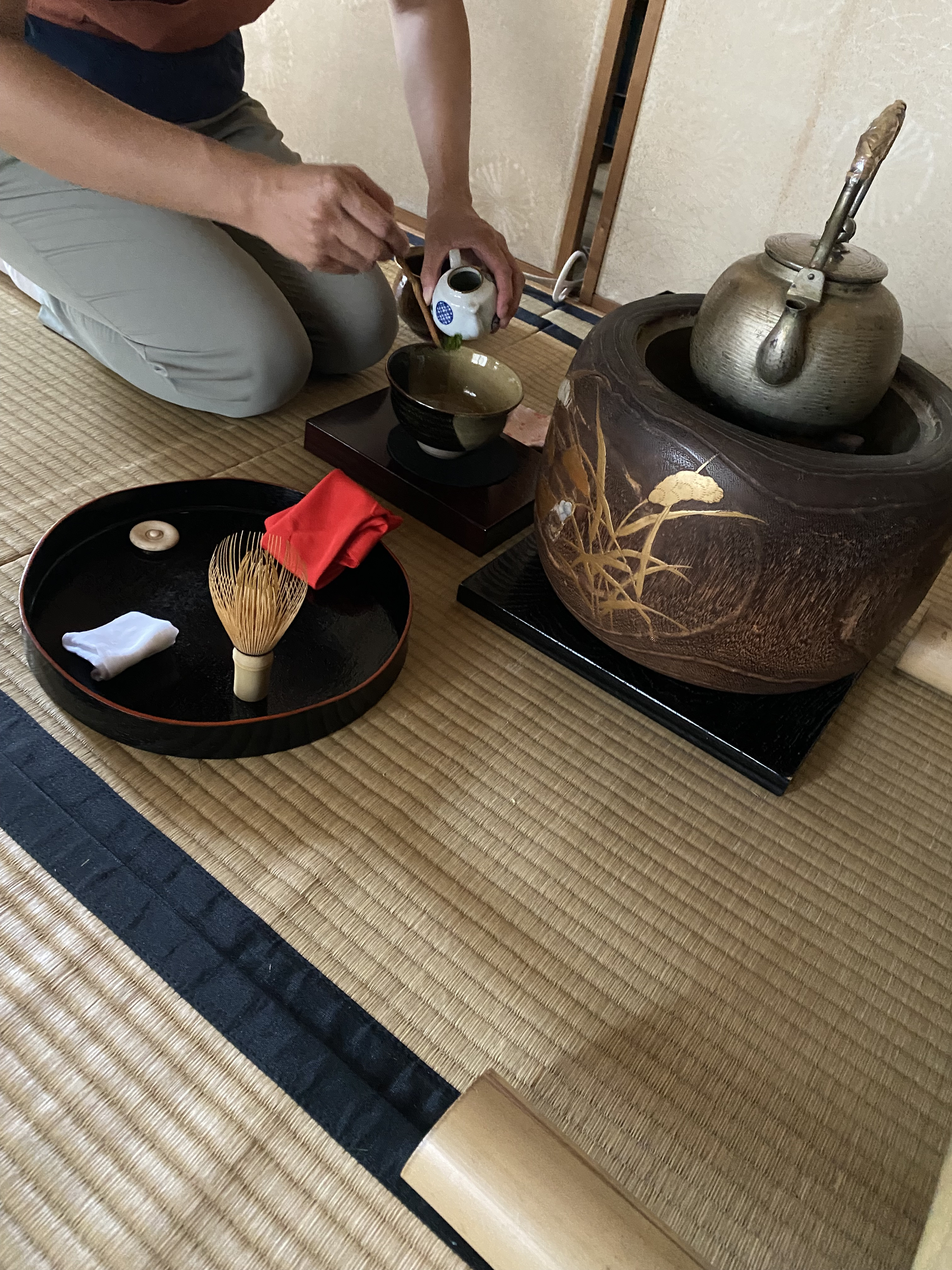 茶箱 卯の花を...-其の壱ー