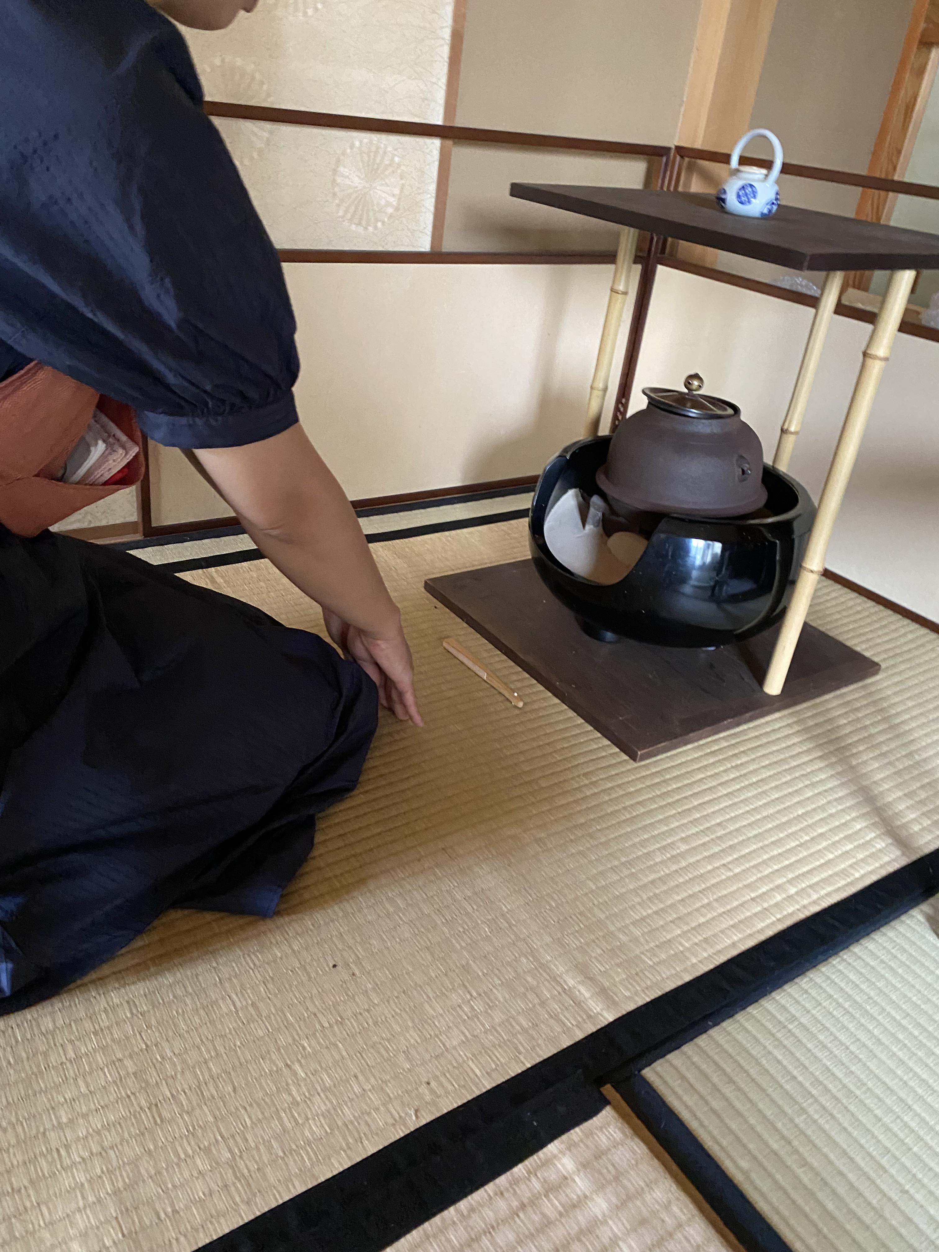 席入りを・・・