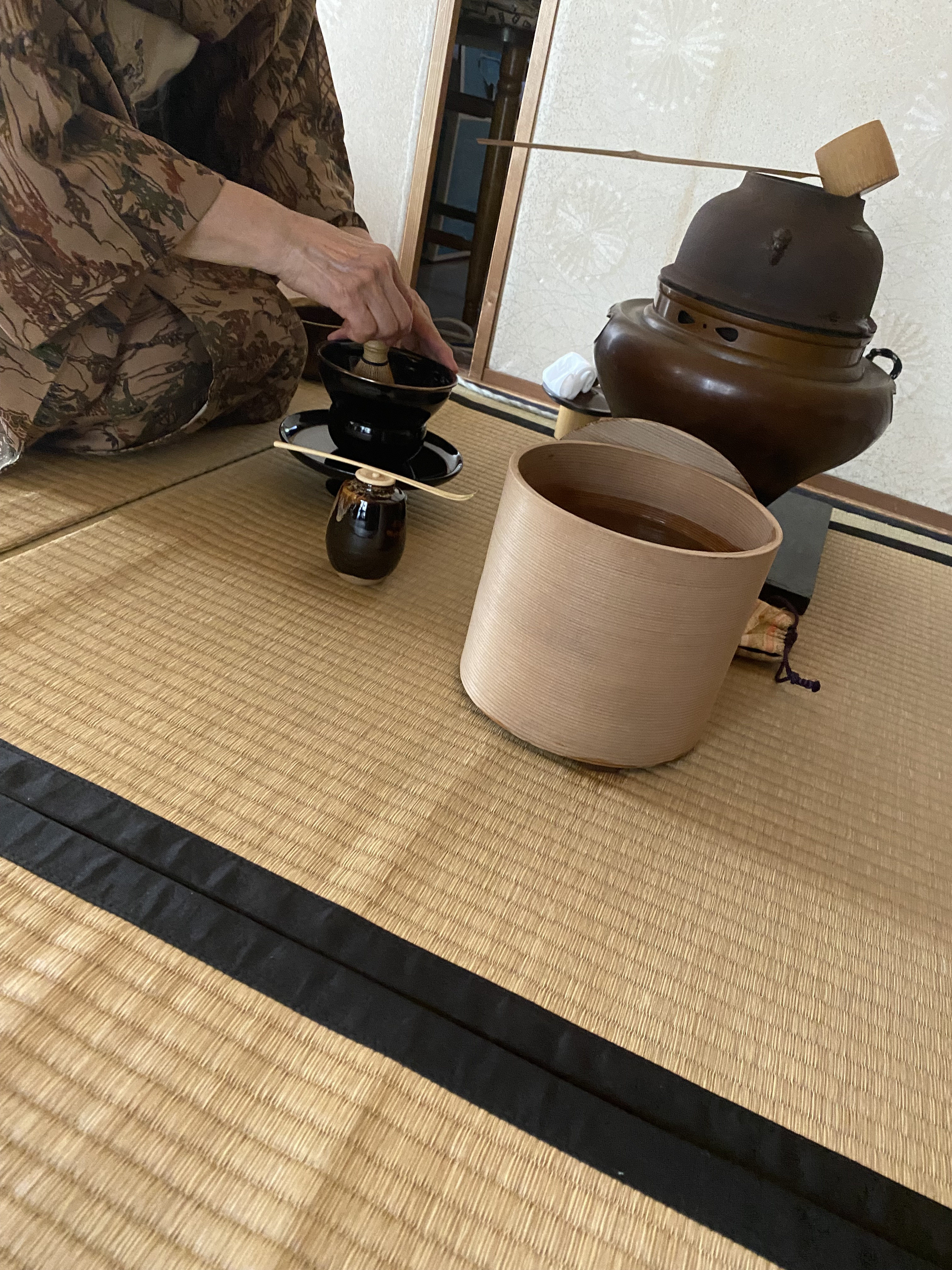 台天目のお稽古を…