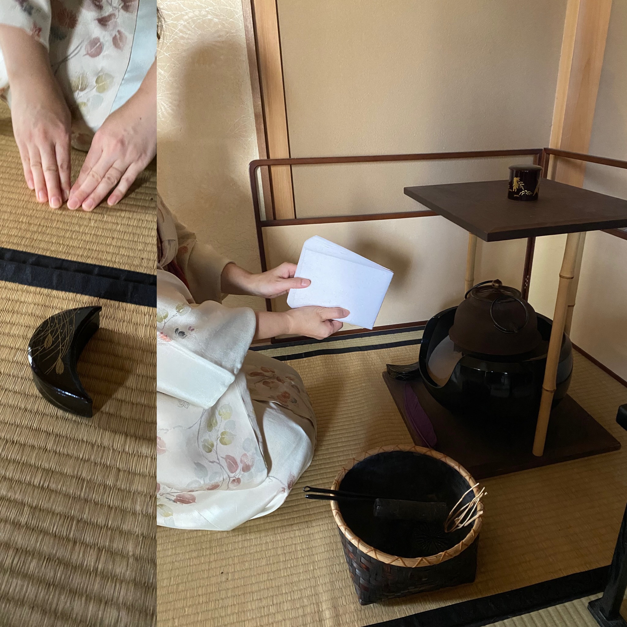 五行棚 初炭手前を・・・