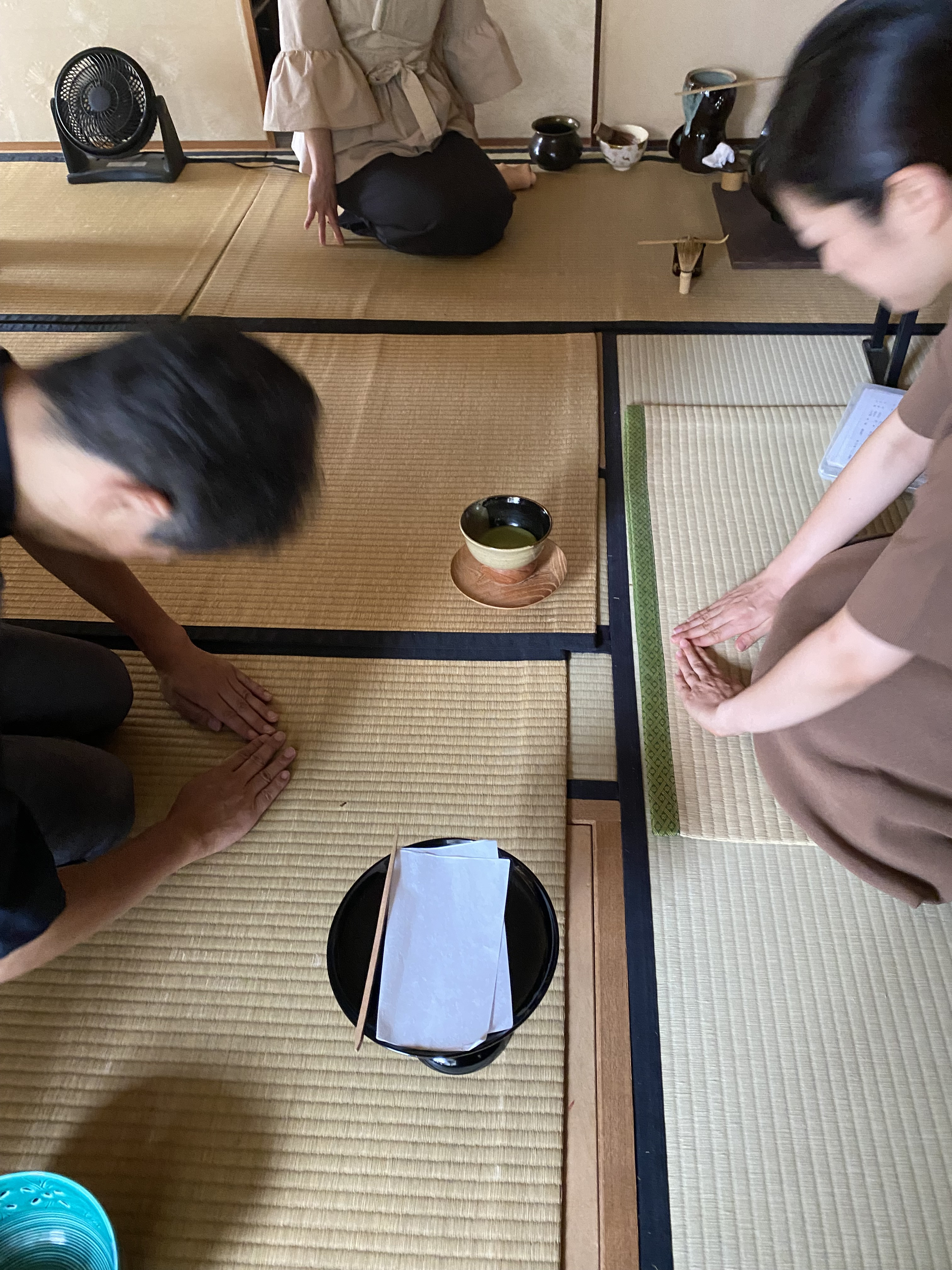 貴人清次薄茶点前で...