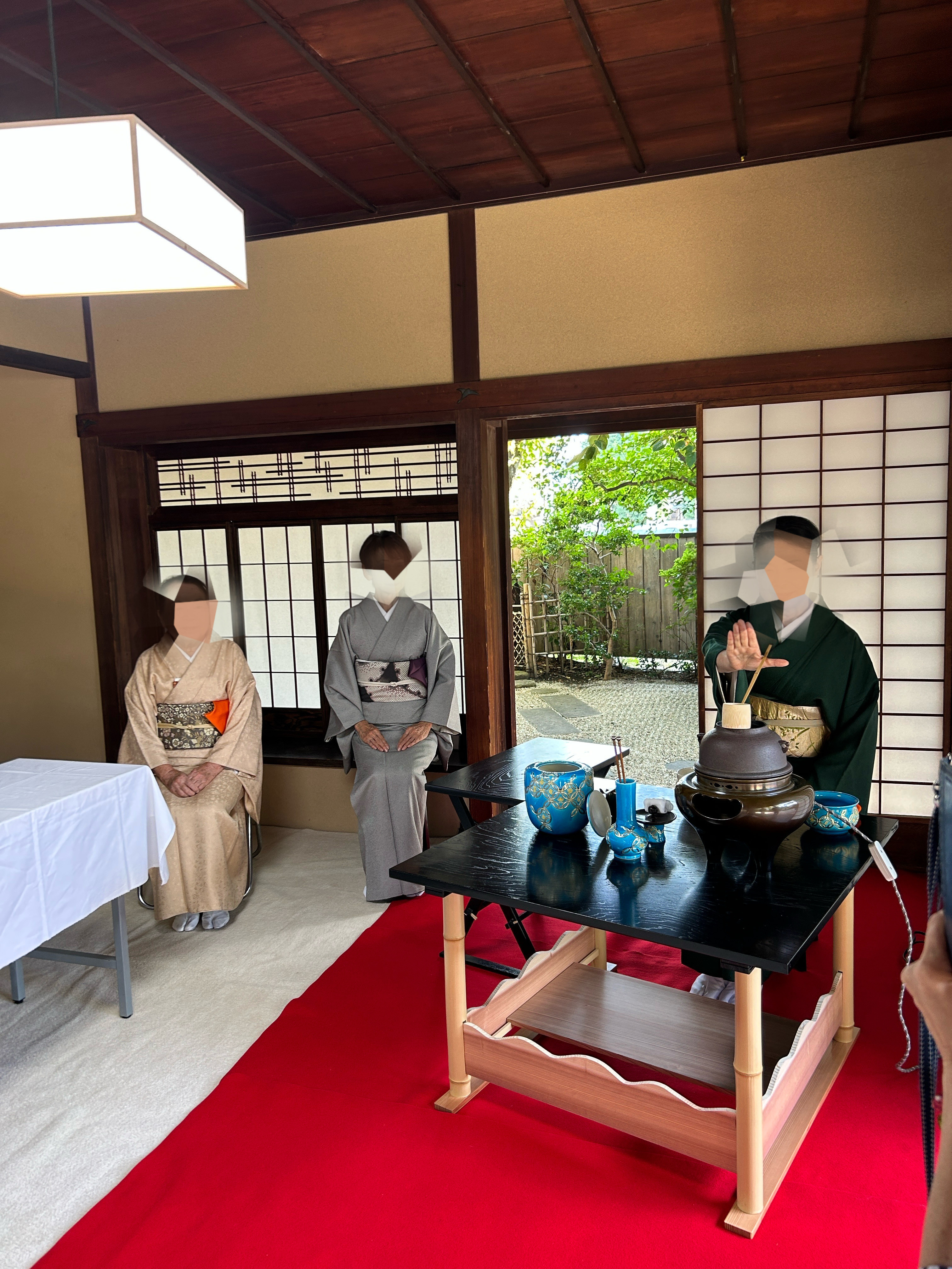 一茶双樹記念館 30周年茶会では・・・