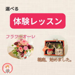 選べる 体験レッスン