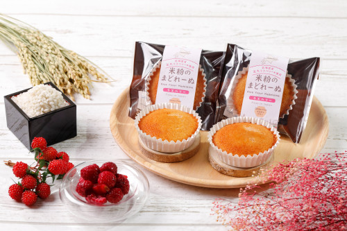 北海道大学フェアにて北大ラズベリー®を使用した「米粉のまどれーぬ ラズベリー」が出品中です!【4月16日追記】