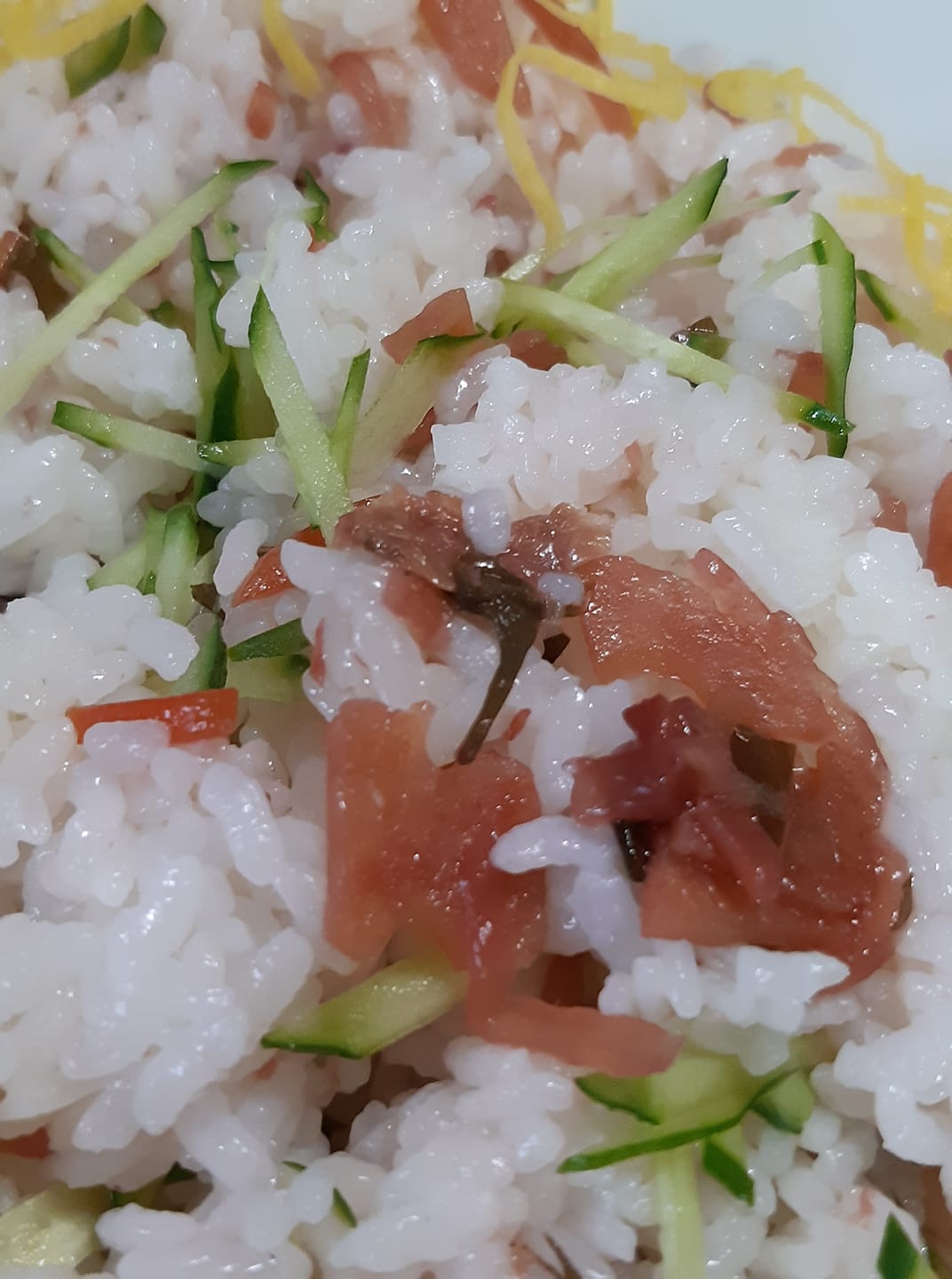リクエストのサクラちらし寿司
