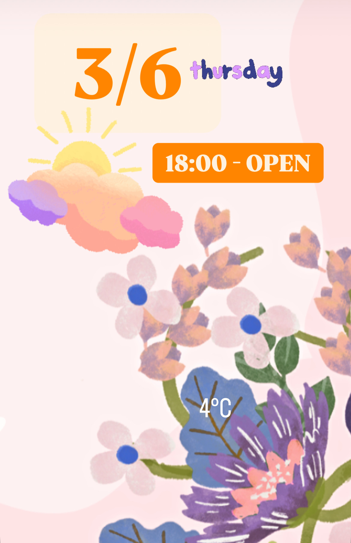 ＊ 3/6(木)夜営業 ＊