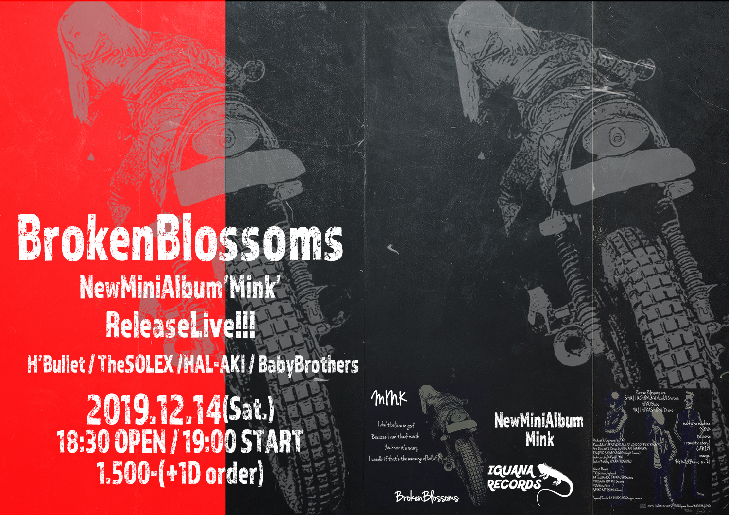 BrokenBlossoms NewMiniAlbum MINK Release LIVE
